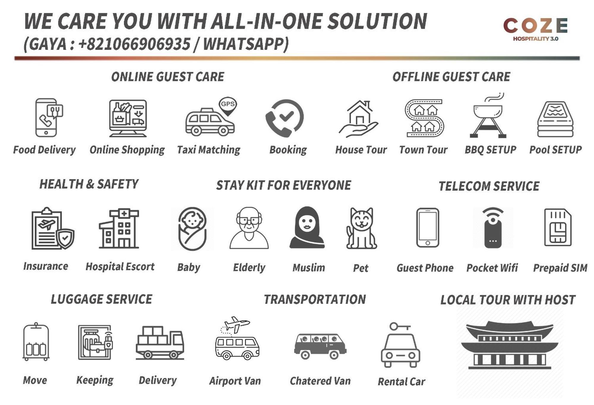 Htb Tailored Service & Garden Near Stn Holiday home Seoul